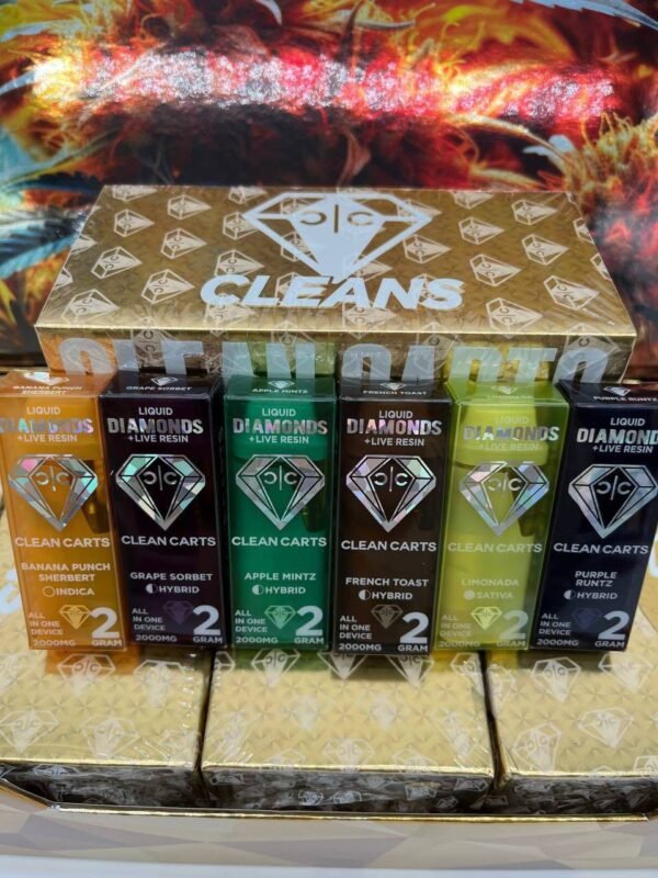 clean carts disposable 2g